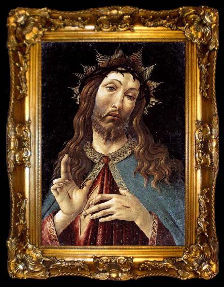 framed  BOTTICELLI, Sandro Christ Crowned with Thorns, ta009-2